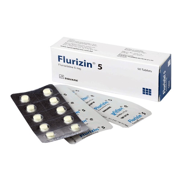 FLURIZIN 5mg Tab.